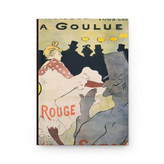 Toulouse-Lautrec, Henri - Moulin Rouge - La Goulue (1891) - Hardcover Journal Matte