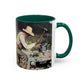 Courbet, Gustave - The Stone Breakers (1850) - Colorful Accent Mugs