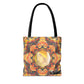 Filiger, Charles - Woman’s Head with Closed Eyes (1893) - Tote Bag