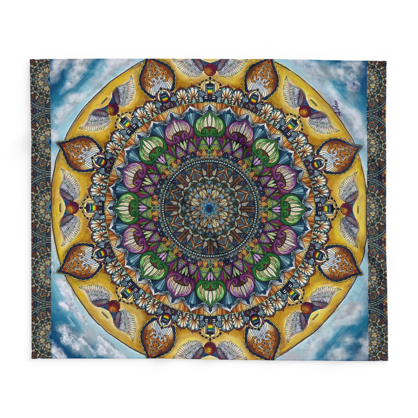 Celestia Mandala - Arctic Fleece Blanket