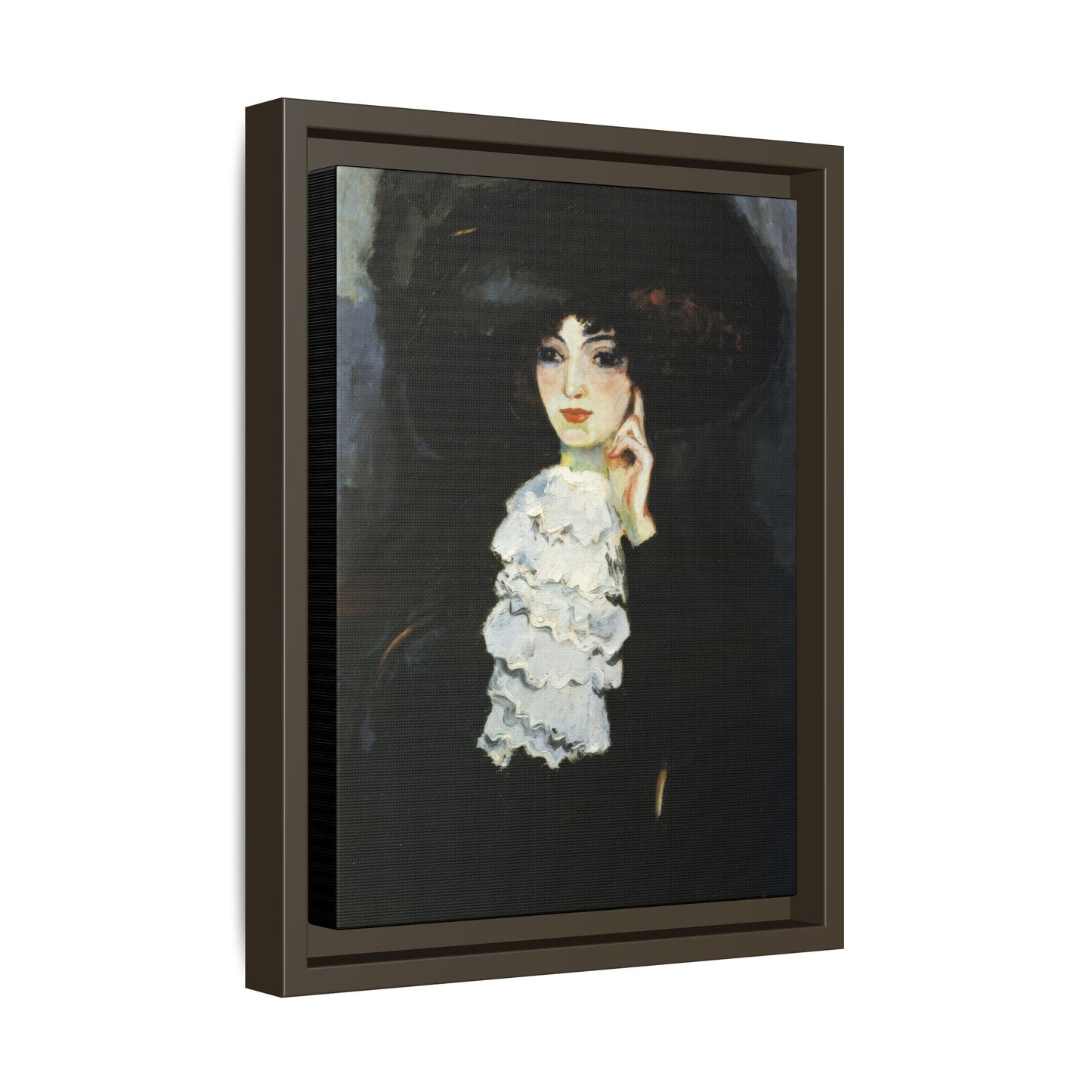 Van Dongen, Kees - Woman with Frill (1905) - Matte Canvas, Framed