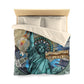 Pacio, Adam - Liberty Mandala - Microfiber Duvet Cover