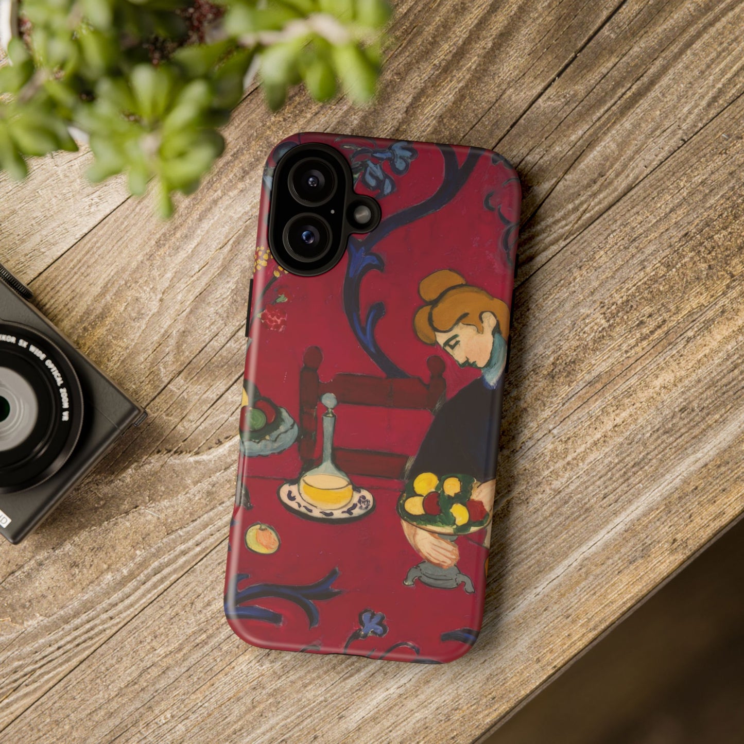Matisse, Henri - The Dessert Harmony in Red (1893) - Tough Phone Cases