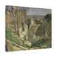 Cézanne, Paul - The House of the Hanged Man (1874) - Canvas Block, unframed