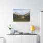 Bierstadt, Albert - The Rocky Mountains, Lander’s Peak (1863) - Canvas Block, unframed