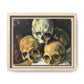 Cézanne, Paul - Pyramid of Skulls (1901) - Matte Canvas, Framed