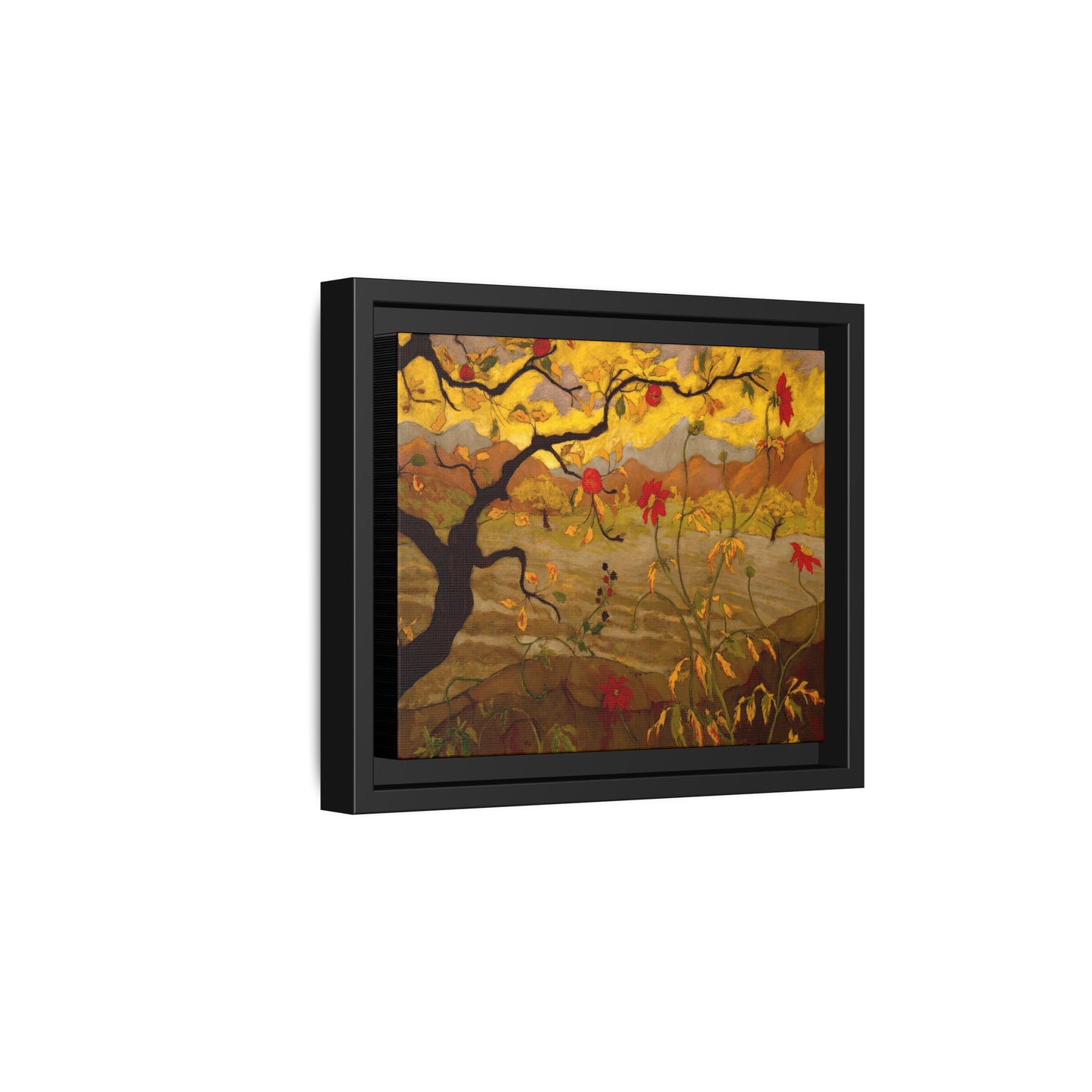 Ranson, Paul - Apple Tree with Red Fruit (1902) - Matte Canvas, Framed