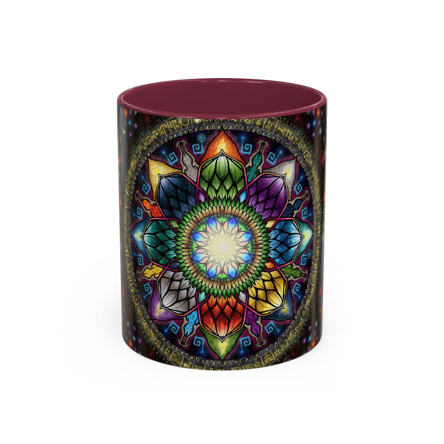 Pacio, Adam - Mystic Jewel Mandala - Colorful Accent Mugs