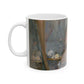 Morisot, Berthe - Woman at Her Toilette (1880) - Ceramic Mug
