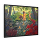 Ranson, Paul - The Lotus Bather (1906) - Matte Canvas, Framed