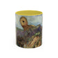 Redon, Odilon - The Cyclops (1914) - Colorful Accent Mugs