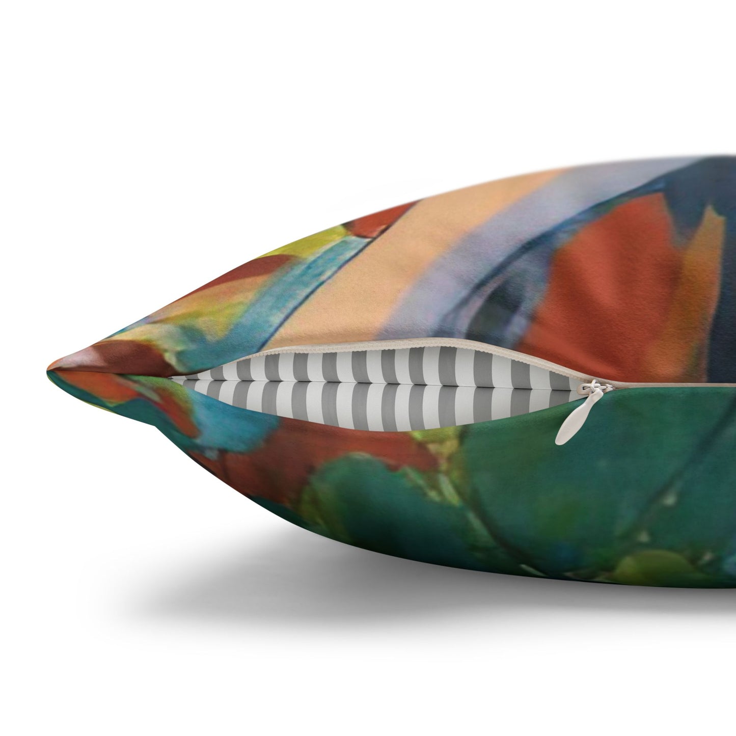 Copy of Pacio, Adam - Emerald Arrows Mandala - Suede Square Pillowcase