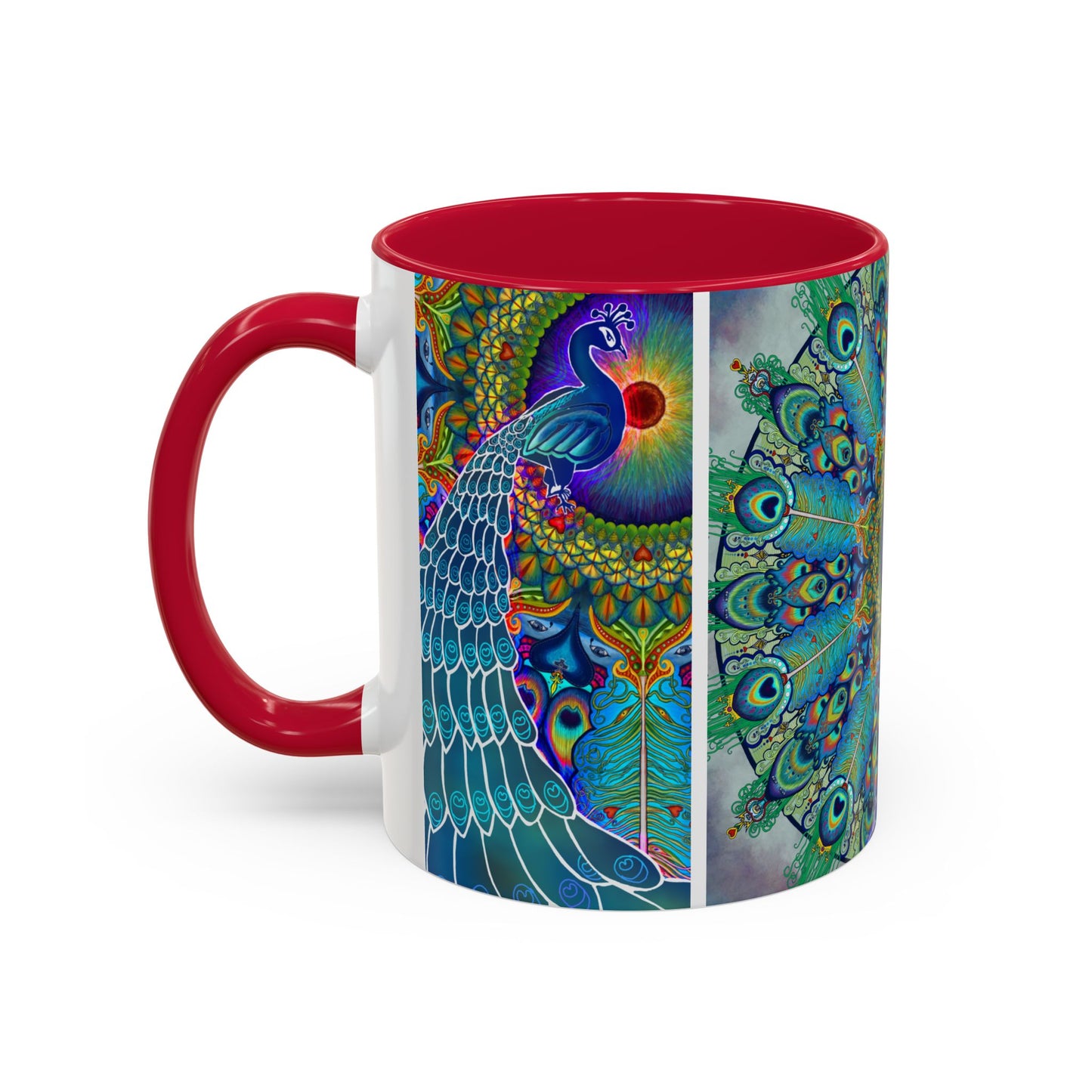 Pacio, Adam - Melek Taus Mandala - Colorful Accent Mugs