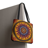 Solar Disc Mandala - Tote Bag