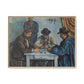 Cézanne, Paul - The Card Players (1892) - Matte Canvas, Framed