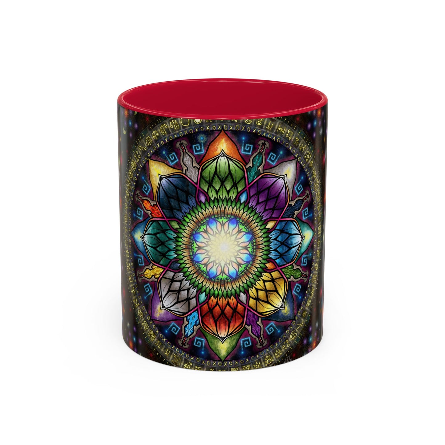 Pacio, Adam - Mystic Jewel Mandala - Colorful Accent Mugs