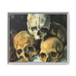 Cézanne, Paul - Pyramid of Skulls (1901) - Matte Canvas, Framed