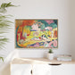 Matisse, Henri - The Joy of Life (1905) - Matte Canvas, Framed