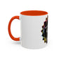 AdamPacio.com - Black Logo - Colorful Accent Mugs