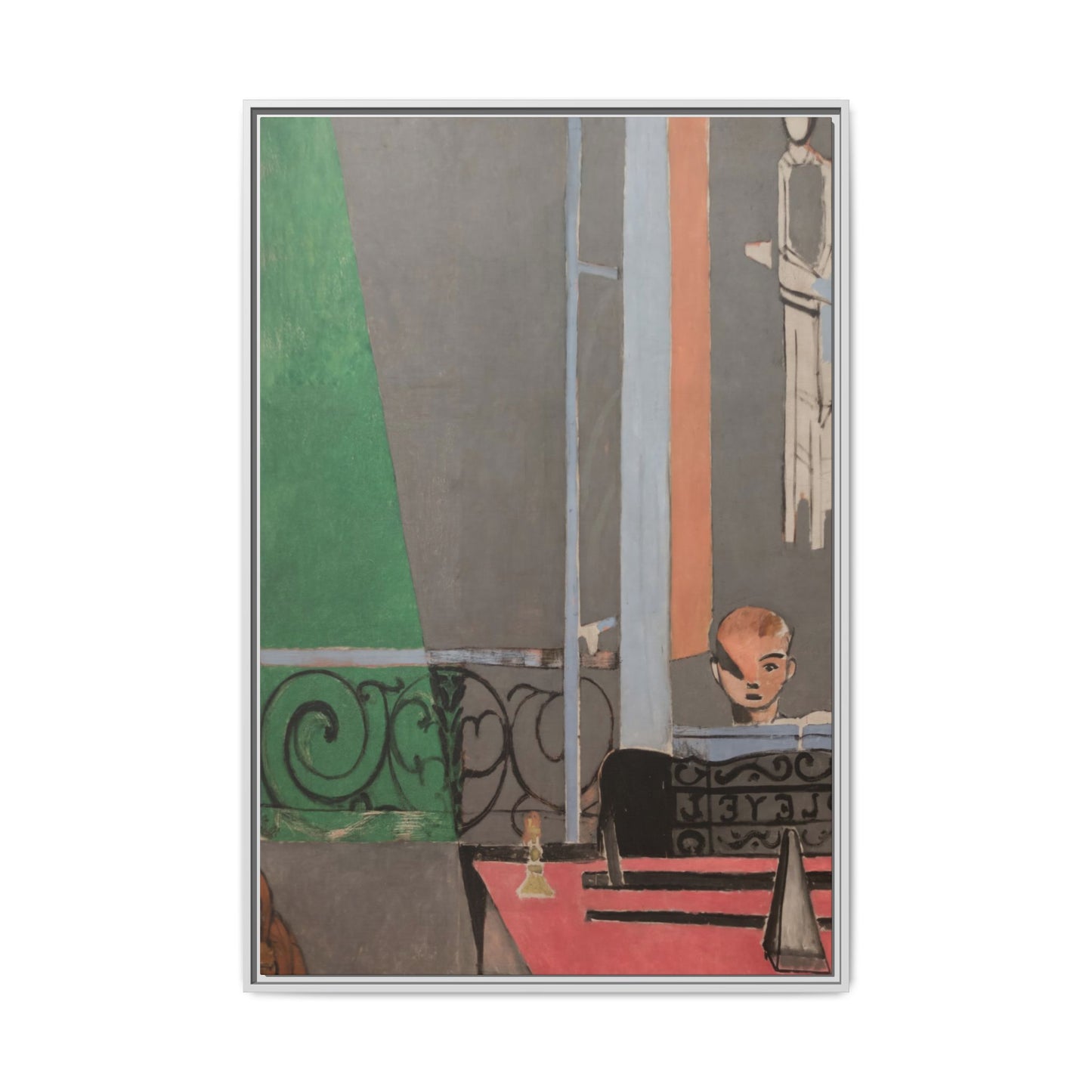 Matisse, Henri - Piano Lesson (1916) - Matte Canvas, Framed