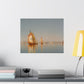 Gifford, Sanford Robinson - Venetian Sails: A Study (1873) - Satin Posters