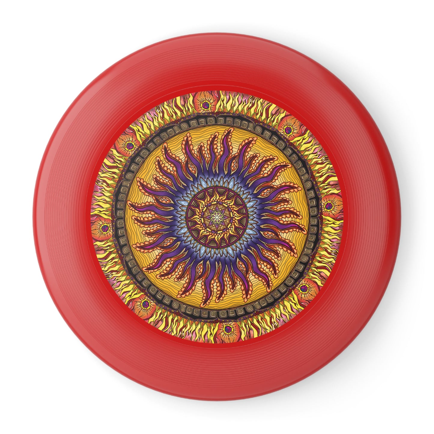 Solar Disc Mandala - Wham-O Frisbee