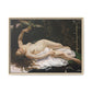 Courbet, Gustave - Woman with a Parrot (1866) - Matte Canvas, Framed