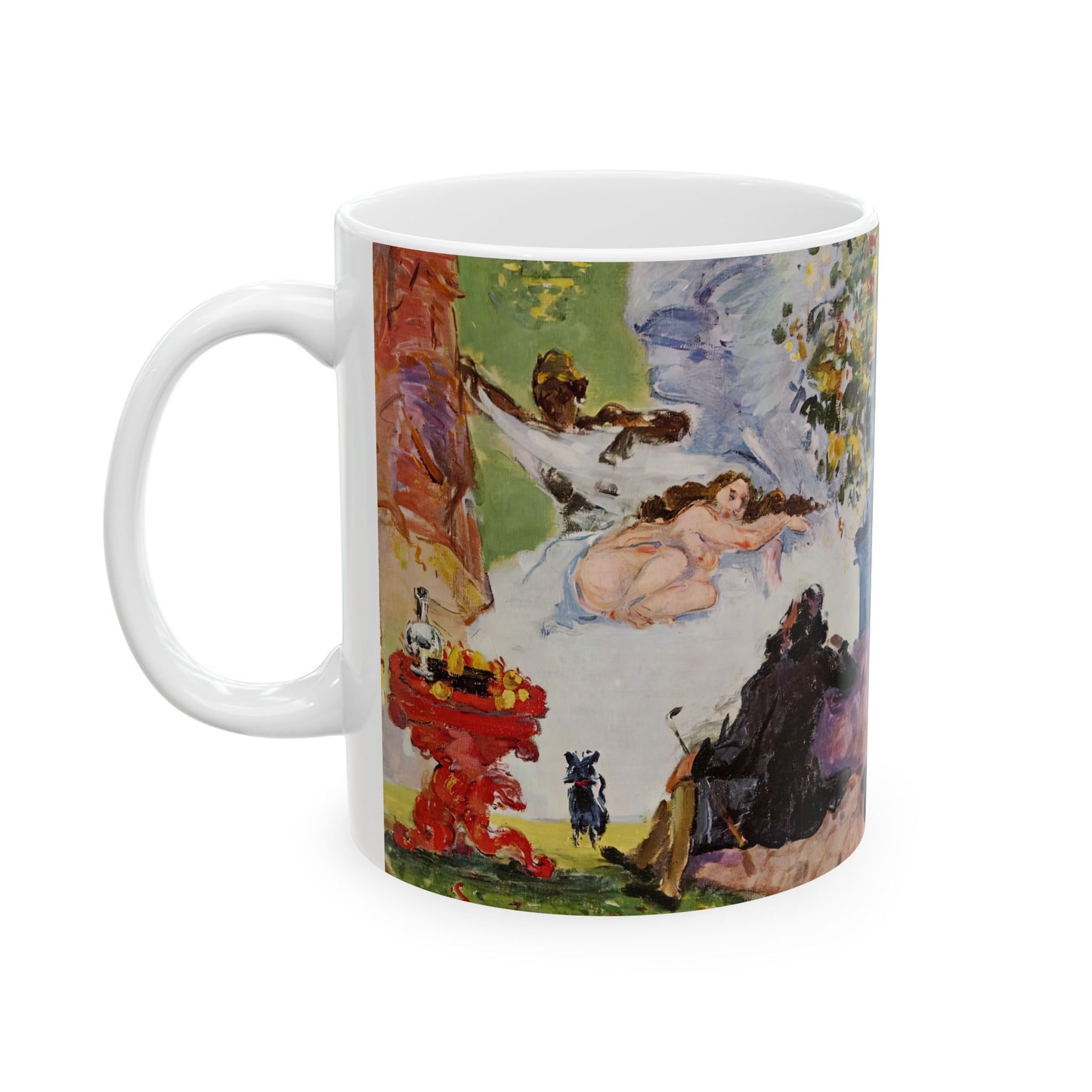 Cézanne, Paul - A Modern Olympia (1874) - Ceramic Mug