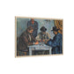 Cézanne, Paul - The Card Players (1892) - Matte Canvas, Framed