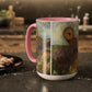 Redon, Odilon - The Cyclops (1914) - Colorful Accent Mugs