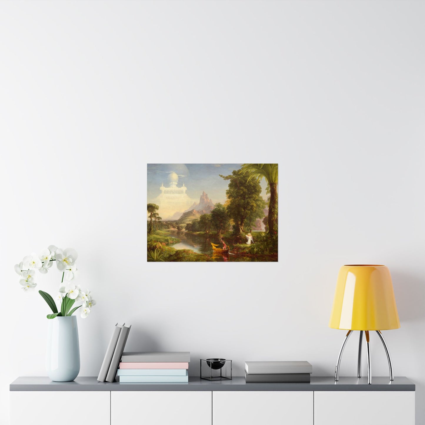 Cole. Thomas - The Voyage of Life: Youth (1842) - Satin Posters