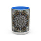 Pacio, Adam - Memento Mori Mandala - Colorful Accent Mugs