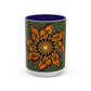 Pacio, Adam - Monarch Butterfly Mandala - Colorful Accent Mugs