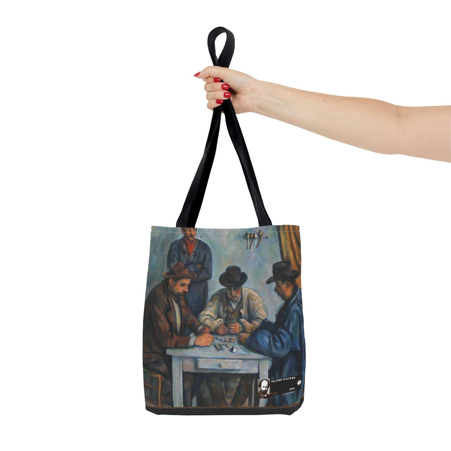 Cézanne, Paul - The Card Players (1892) - Tote Bag