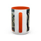 Cézanne, Paul - A Modern Olympia (1874) - Colorful Accent Mugs