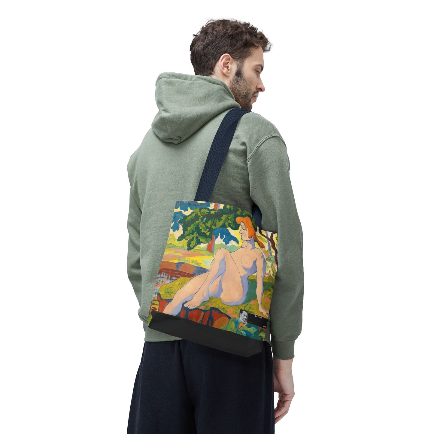Toulouse-Lautrec, Henri - At the Moulin Rouge (1892) - Tote Bag