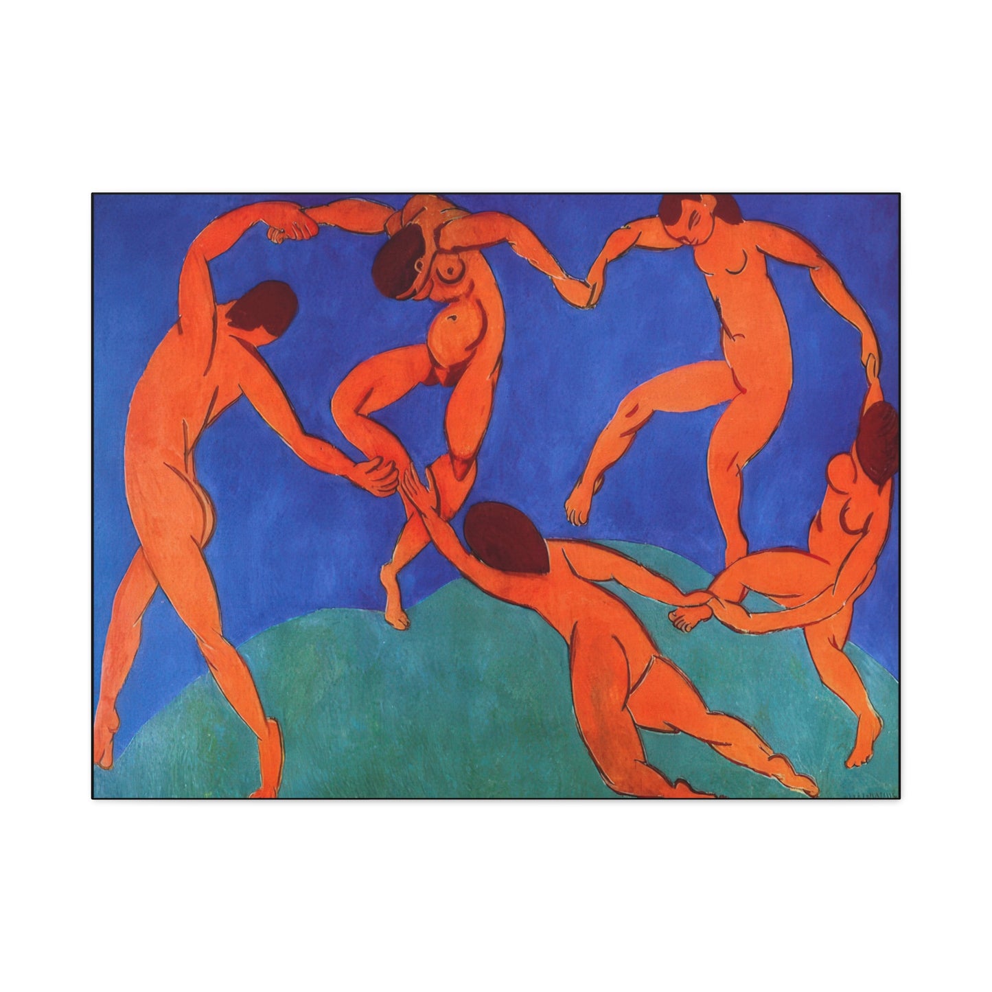 Matisse, Henri - Dance (II) (1910) - Canvas Block, unframed