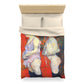 Toulouse-Lautrec, Henri - The Medical Inspection (1894) - Microfiber Duvet Cover