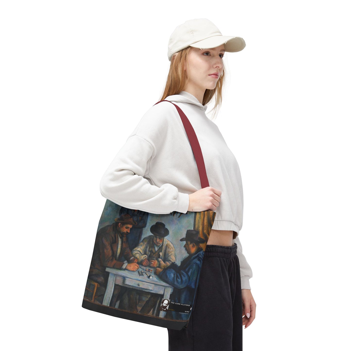 Cézanne, Paul - The Card Players (1892) - Tote Bag