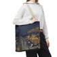 Pissarro, Camille - The Boulevard Montmartre At Night (1897) - Tote Bag