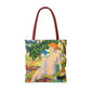 Toulouse-Lautrec, Henri - At the Moulin Rouge (1892) - Tote Bag