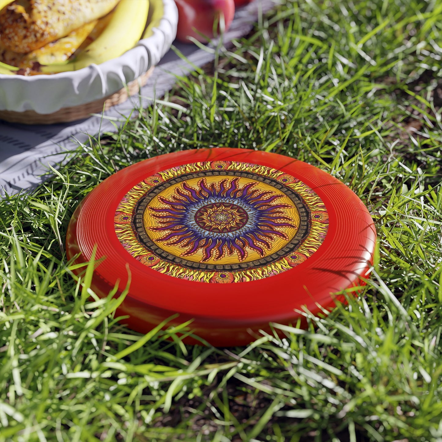 Solar Disc Mandala - Wham-O Frisbee