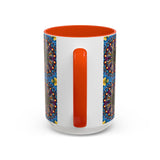 Emerald Arrows Mandala - Colorful Accent Mugs