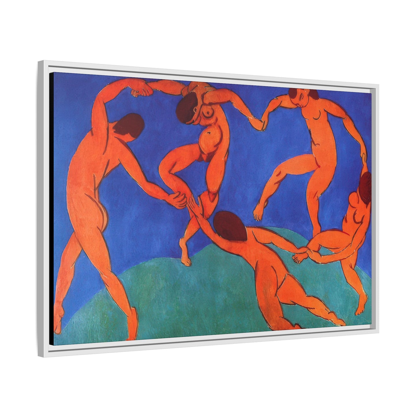 Matisse, Henri - Dance (II) (1910) - Matte Canvas, Framed