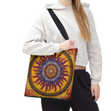 Solar Disc Mandala - Tote Bag