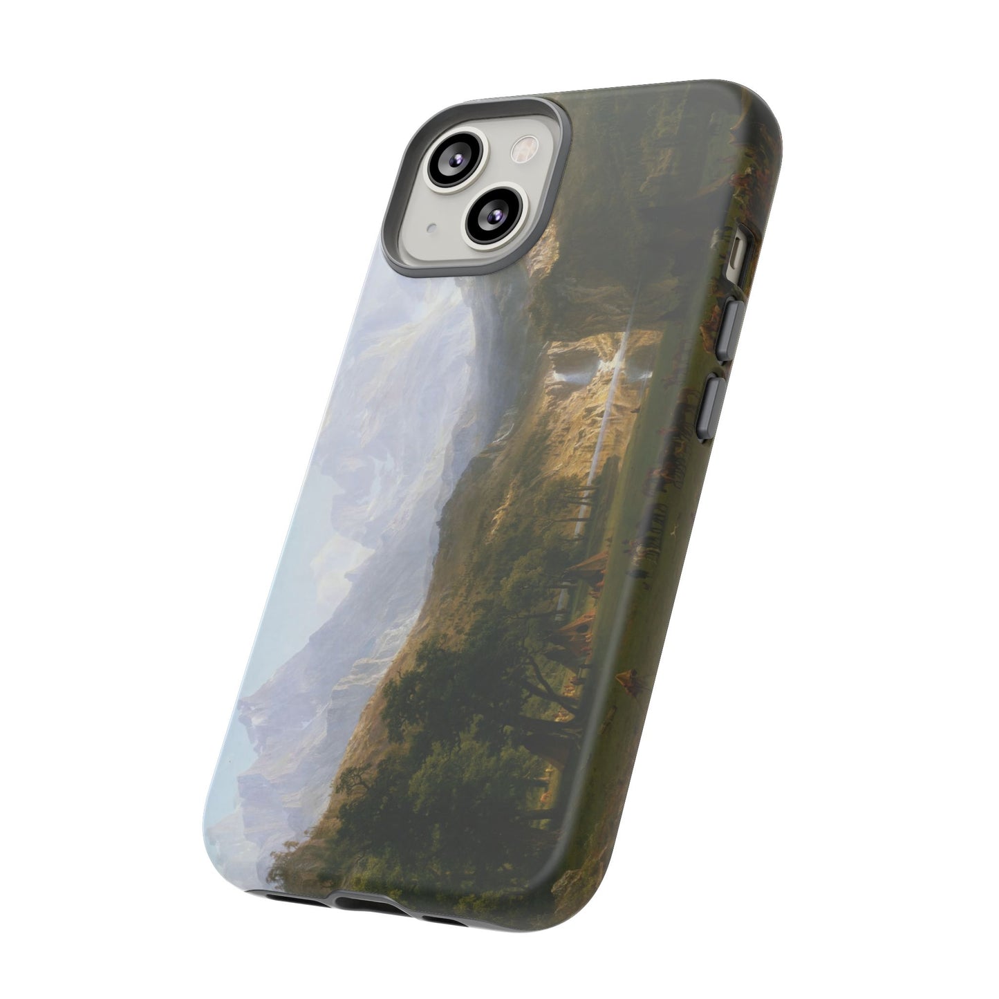 Bierstadt, Albert - The Rocky Mountains, Lander’s Peak (1863) - Tough Phone Cases