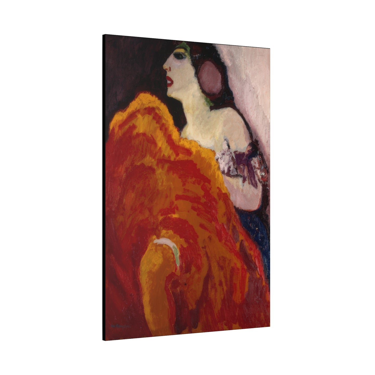 Van Dongen, Kees - The Red Dancer (1907) - Canvas Block, unframed