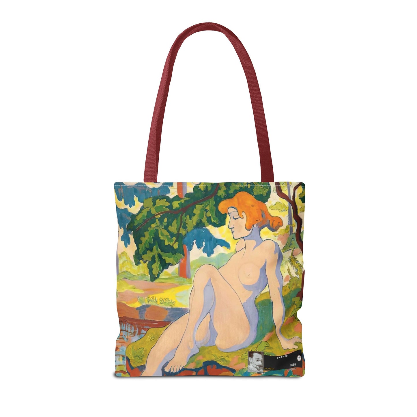 Toulouse-Lautrec, Henri - At the Moulin Rouge (1892) - Tote Bag