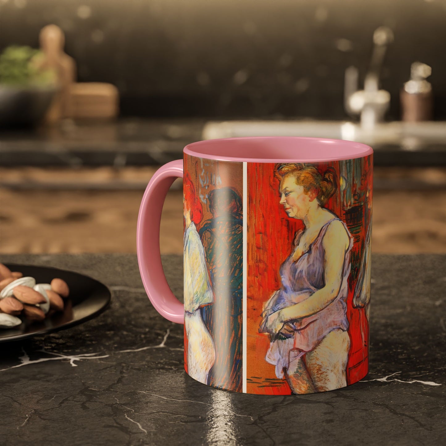 Toulouse-Lautrec, Henri - The Medical Inspection (1894) - Colorful Accent Mugs