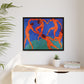 Matisse, Henri - Dance (II) (1910) - Matte Canvas, Framed